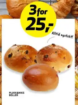 Bunnpris PLUKK&MIKS BOLLER tilbud