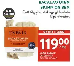 Jacobs BACALAO UTEN SKINN OG BEN tilbud