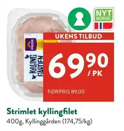 Jacobs Strimlet kyllingfilet tilbud