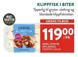 Jacobs KLIPPFISK I BITER tilbud