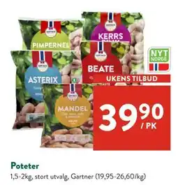 Jacobs Poteter tilbud