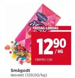 Meny Smågodt tilbud