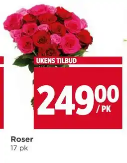 Meny Roser tilbud