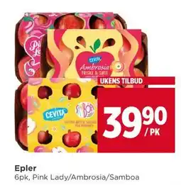 Meny Epler tilbud