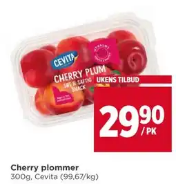 Meny Cherry plommer tilbud