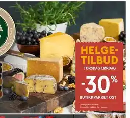 Coop Mega BUTIKKPAKKET OST tilbud
