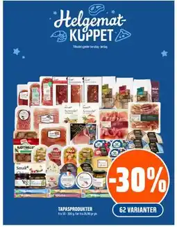 Coop Obs TAPASPRODUKTER tilbud