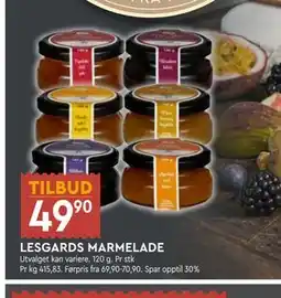 Coop Mega LESGARDS MARMELADE tilbud