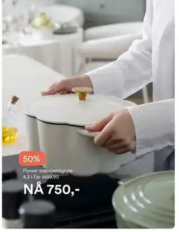 Kid Interiør Flower støpejernsgryte tilbud