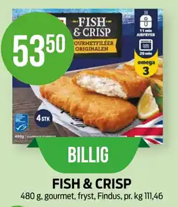 Kiwi FINDUS Fish & crisp tilbud
