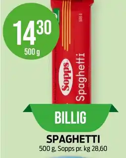 Kiwi SOPPS Spaghetti tilbud
