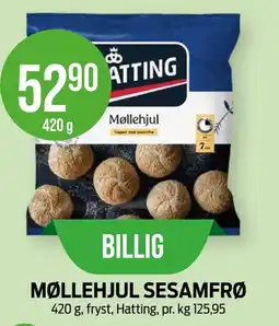 Kiwi HATTING Møllehjul sesamfrø tilbud