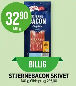 Kiwi GILDE Stjernebacon skivet tilbud