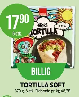 Kiwi ELDORADO Tortilla soft tilbud
