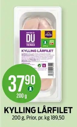 Kiwi PRIOR Kylling lårfilet tilbud