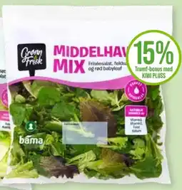 Kiwi GRØNN & FRISK Middelshavs mix tilbud