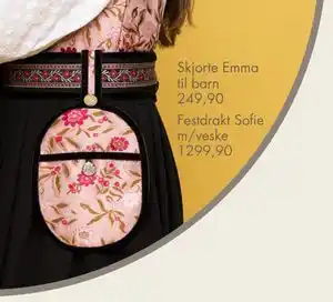 Festdrakt Sofie m/veske