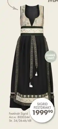 Sparkjøp SIGRID FESTDRAKT tilbud
