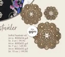 Sparkjøp Solfrid Festdrakt nål tilbud