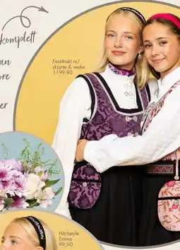 Sparkjøp Festdrakt m/ skjorte & veske tilbud