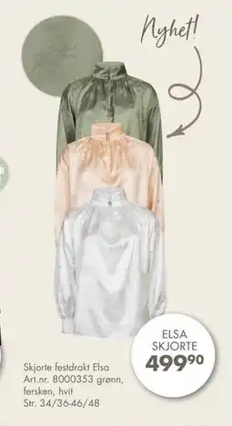 Sparkjøp ELSA SKJORTE tilbud