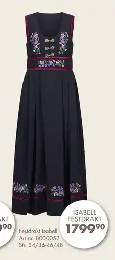 Sparkjøp ISABELL FESTDRAKT tilbud