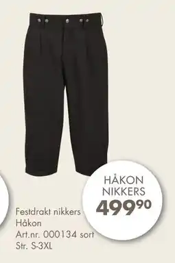 Sparkjøp HÅKON NIKKERS tilbud