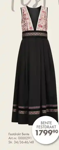 Sparkjøp BENTE FESTDRAKT tilbud