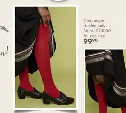 Sparkjøp Knestrømpe Golden lady tilbud