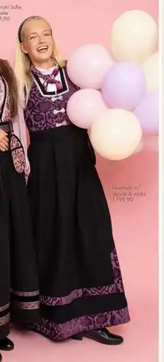 Sparkjøp Festdrakt m/ skjorte & veske tilbud