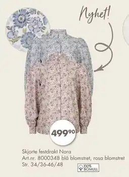 Sparkjøp Skjorte festdrakt Nora tilbud