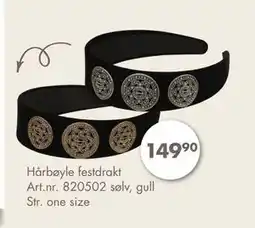 Sparkjøp Hårbøyle festdrakt tilbud