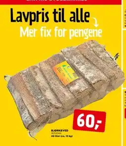 jem & fix BJØRKEVED tilbud