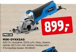 jem & fix MINI-DYKKSAG tilbud