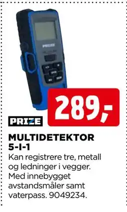 jem & fix MULTI DETEKTOR 5-I-1 tilbud