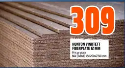 Coop Obs Hunton vindtett fiberplate tilbud