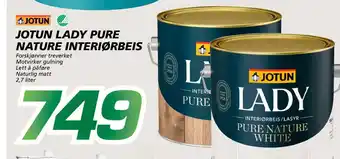 Jotun Lady pure nature interiørbeis