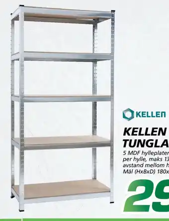 Coop Byggmix Kellen stor tunglastreol tilbud