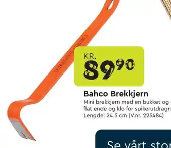Mekk Bahco Brekkjern tilbud