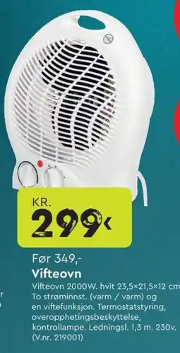 Mekk Vifteovn tilbud