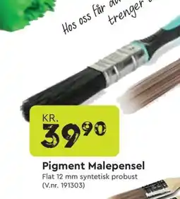 Mekk Pigment Malepensel tilbud