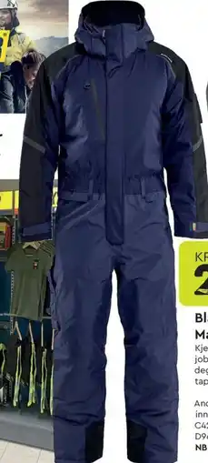 Mekk Blåklâder Vinterkjeledress Marineblå/Svart tilbud