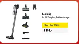 Skousen Samsung Jet 75E Complete, Trådløs støvsuger tilbud