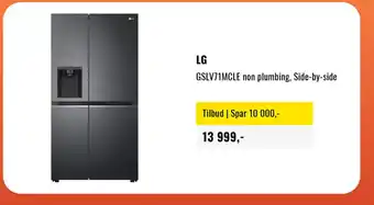 Skousen LG GSLV71MCLE non plumbing, Side-by-side tilbud