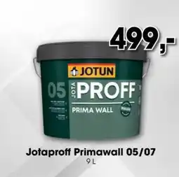 Mal Proff Jotaproff Primawall 05/07 tilbud