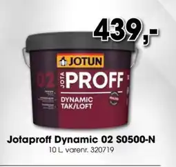 Mal Proff Jotaproff Dynamic 02 S0500-N tilbud
