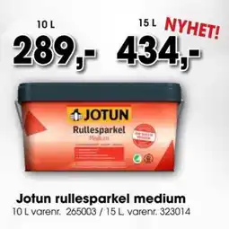 Mal Proff Jotun rullesparkel medium tilbud