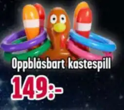 Teknikmagasinet Oppblåsbart kastespill tilbud