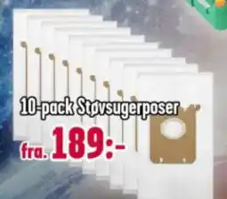 Teknikmagasinet 10-pack Støvsugerposer tilbud