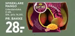 Meny Spiseklare mango tilbud